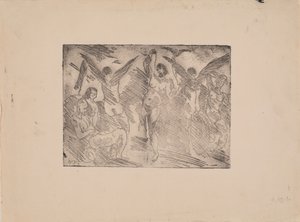Allegorisk komposition af J.A. Jerichau