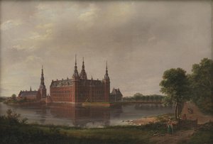 Frederiksborg Castle af Johan Christian Dahl