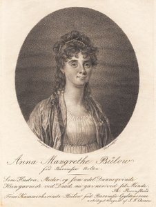 Anna Margrethe Bülow af J.F. Clemens