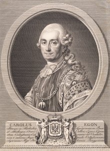 Carl Egon, fyrste af Fürstenberg af J.F. Clemens