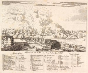Følgeblad til "Slaget på Reden" af J.F. Clemens