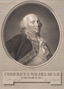 Friedrich Wilhelm II af J.F. Clemens
