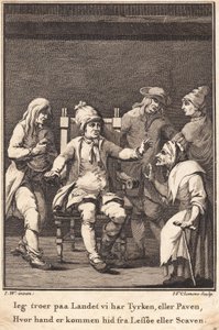 Gamle Gunnild forudser ulykker af J.F. Clemens