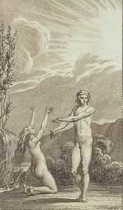 Illustration til Ewalds "Adam og Eva". II af J.F. Clemens