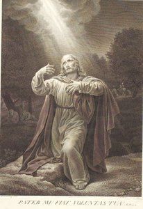 Kristus i Getsemane Have af J.F. Clemens