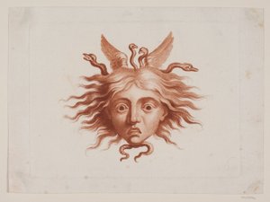 Medusahoved af J.F. Clemens