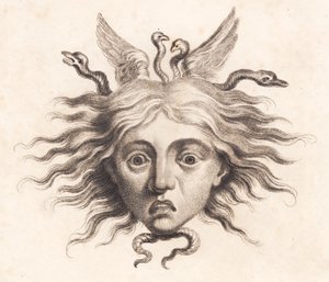 Medusahoved af J.F. Clemens