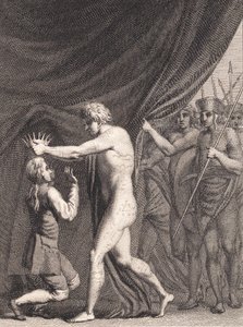 Niels Klim krones til kejser over Qvamiterne af J.F. Clemens