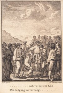 Niels Kok på retterstedet af J.F. Clemens