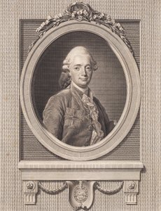 Portræt af gesandten Otto Blome af J.F. Clemens