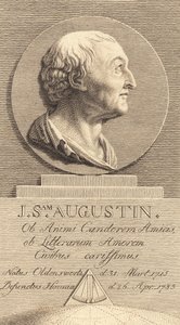 Sekretær i Krigskontoret Johan Samuel Augustin af J.F. Clemens