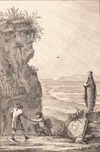 Titelkobber til Olavides af J.F. Clemens