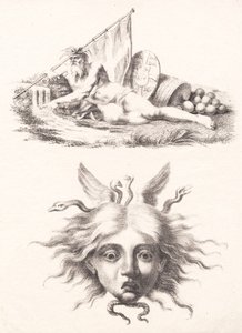 Øresund. Medusahoved af J.F. Clemens