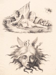 Øresund. Medusahoved af J.F. Clemens