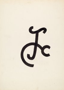 Kvægmærke, ca. 1936. af J.Henry Marley