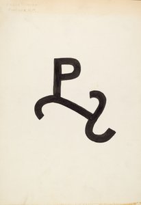Kvægmærke, ca. 1936.