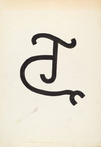 Kvægmærke, ca. 1936.