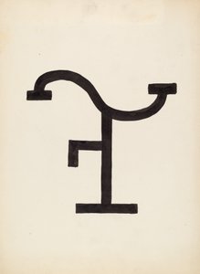 Kvægmærke, ca. 1936.