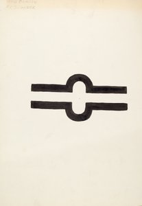 Kvægmærke, ca. 1936. af J.Henry Marley