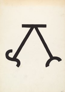 Kvægmærke, ca. 1936.