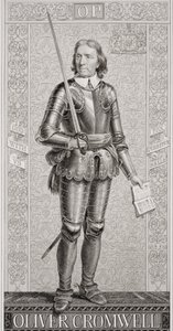 Oliver Cromwell (1599-1658) fra 