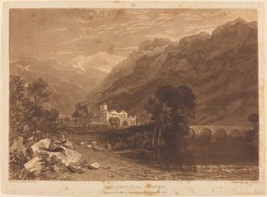 Bonneville, udgivet 1816. af Joseph Mallord William Turner