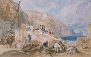 Combe Martin, Devonshire, c1824 af Joseph Mallord William Turner