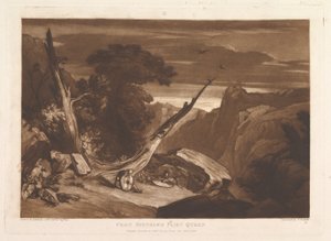 Fra Spensers Fairy Queen Liber Studiorum, del VII, tavle 36, juni 1811. af Joseph Mallord William Turner