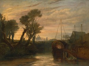 Newark Abbey, mellem 1806 og 1807. af Joseph Mallord William Turner