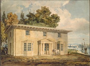 The Penrhyn Arms ved Port Penrhyn, c1797-1798 af Joseph Mallord William Turner