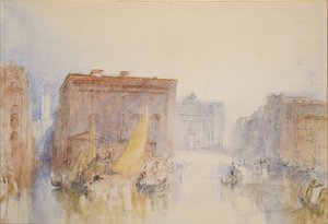 Venedig: The Accademia, 1840 af Joseph Mallord William Turner