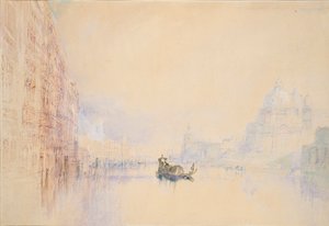 Venedig: Canal Grande, 1840 af Joseph Mallord William Turner
