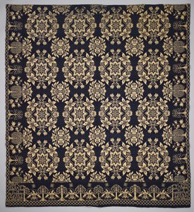 Coverlet, 1837. af J.M. Davidson