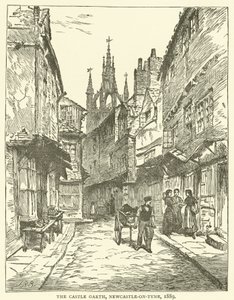 The Castle Garth, Newcastle-on-Tyne af J.R. Brown