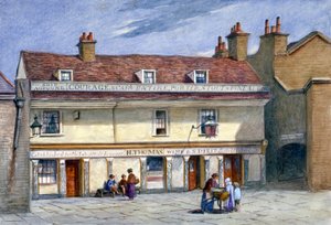 The Ship Aground public house, Wolseley Street, Bermondsey, London, c1875.