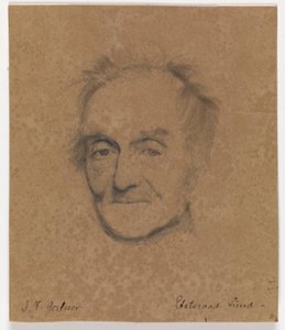 Portræt af maleren J.L. Lund