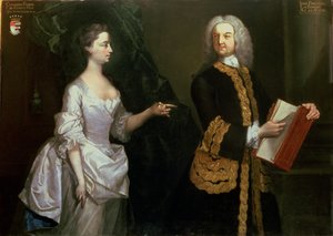 Et gruppeportræt af John Perceval, 1. jarl af Egmont