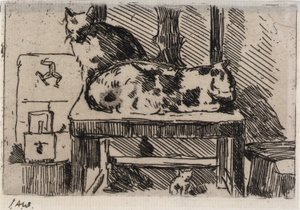 Manx-katte - øen Man af J. Alden Weir