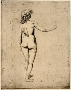 Nøgenstudie af J. Alden Weir