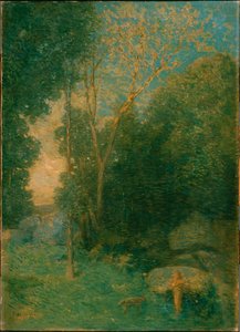 Pan og ulven af J. Alden Weir