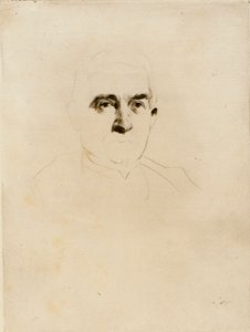 Portræt af oberst H.C. Weir (Agricola) af J. Alden Weir