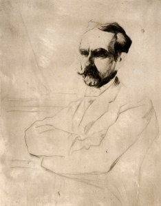 Portræt af Dr. Robert F. Weir af J. Alden Weir