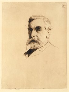 Portræt af Robert Weir af J. Alden Weir