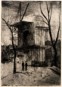 Washington Arch nr. 2 af J. Alden Weir