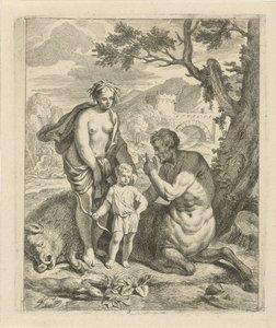 Achilleus undervist af Chiron Scener fra Achilles