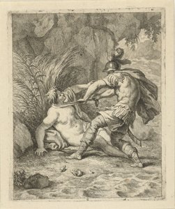 Peleus hævner Thetis Scènes uit het leven van Achilles (serietitel) Achilleus