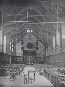 Pandekagekastning på Westminster School, Great Hall