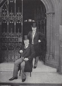 Sir Edward Reed, K.C.B., og hr. E.T. Reed af J. Benjamin Stone