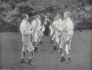 Stratford-on-Avon Mop, danser Hay af J. Benjamin Stone