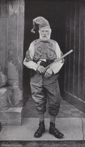 The Horn Dance, Abbeds Bromley, the Fool og Robin Hood af J. Benjamin Stone